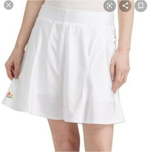 NWT Tino's gal golf tennis skort skirt white size large